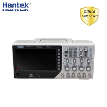 Цифров запомнящият се Осцилоскоп Hantek DSO4254C, 4 Канала, 250 Mhz, LCD PC, Лаптоп USB-Осцилоскопи + EXT + DVM + Функция автоматично диапазон