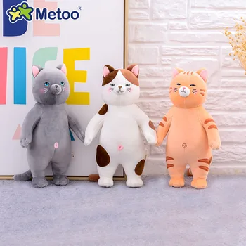 Нов 25-35 см Metoo Котка Кукла Възглавница плюшена играчка Котка красива Възглавница е Мека играчка плюшен Децата на Дете, Подарък За Рожден Ден