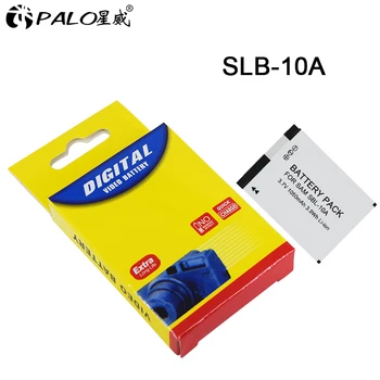 PALO SLB-10A Акумулаторна Батерия SLB 10A Батерия за фотоапарат Samsung PL50 PL60 PL65 P800 SL820 WB150F WB250F WB350F WB750