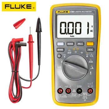 Fluke 17B + Цифров Мултицет FLUKE Автоматично Мултицет с функция за измерване на температурата на