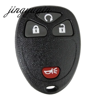 jingyuqin 4 Бутона за дистанционно ключ и без ключ за BUICK Terraza 2005-2007 За G-M / GMC Chevrolet, PONTIAC 3 BTN + Panic