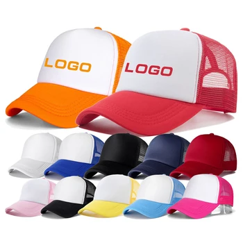 Нов Стил на Едро за Продажба на 100% Полиестер Потребителски Лого бейзболна шапка направи си САМ Печат на Лого Екип Шапка Възрастен Годишният Баща на Окото Чиста Шофьора Шапка За Мъже
