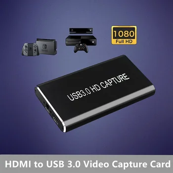 Заснемане видео заснемане Карта USB HDMI Type C/C USB/USB 3.0 1080P 60 кадъра в секунда Слот адаптер с изход HDMI OS Windows Linux