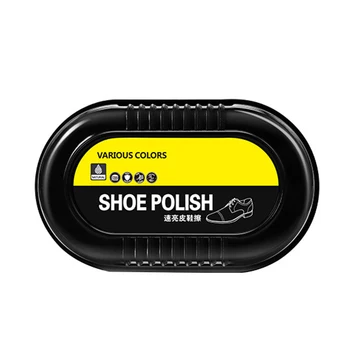 Удобен Порести Восък за обувки Гъба за Почистване на обувки Незабавен Блясък за Кожени Обувки Ботуши Трайни -B5