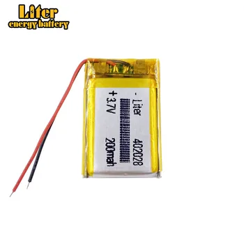 Полимерна литиево-йонна батерия от 3.7 На 402028 200 ма CE FCC ROHS информационния лист за безопасност сертифициране на качеството