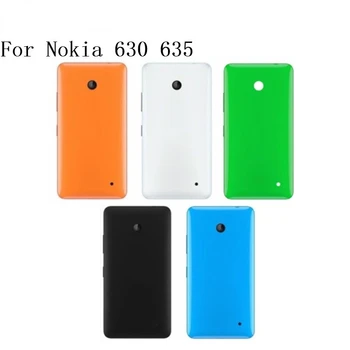 Натурална Делото Калъф За Nokia 630 635 Задния Капак На Отделението За Батерията Корпус За Microsoft Nokia Lumia 630 635 Делото