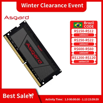 Asgard Memoria ОПЕРАТИВНА ПАМЕТ DDR4 ОПЕРАТИВНА ПАМЕТ 8 GB 16 GB 2666 3200 Mhz sodimm памет за Лаптоп Memoria Оперативна Памет DDR4 1,2 НА Лаптоп Оперативна памет