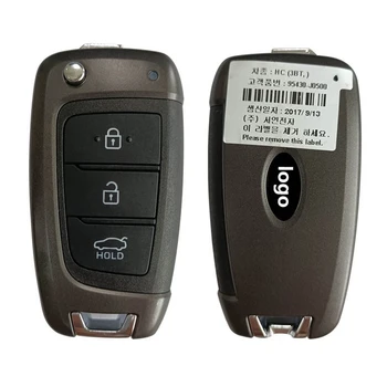 CN020189 За 2018 2019 Hyundai Accent 433 Mhz 95430-J0500 Оригинален 3-бутон умно дистанционно ключ 95430-H50500 95430-H5600 Универсален