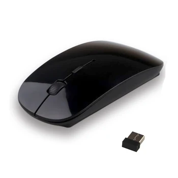coolcold 1600 dpi usb оптична безжична мишка за лаптоп супер тънък 2.4 Ghz Приемник Оптико-електронна мишката, за офис PC компютър