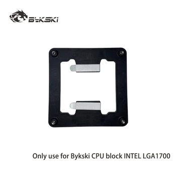 Скоба задния панел на дънната платка Bykski Само за съединител INETL LGA 1700 Инсталиране на воден блок за процесора Bykski B-MB1700-BE