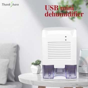 THANKSHARE Изсушител за Въздух Изсушаване на Въздуха USB 800 МЛ Съвместим Домашен Баня Офис Абсорбиращ Автомобили Мини-Изсушаване на Въздуха Електрическо Охлаждане 5/2