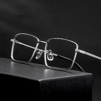 НОВИ Очила, Реколта Рамки За Очила От Чист Титан За Мъже и Жени, Оптични Рамки Oculos De Grau, Работна Рамки За Очила