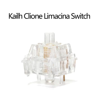 Kailh Clione Limacina Ключ За Механична Клавиатура Прозрачен 5 контактите на Линия/Осезаемо RGB