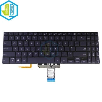 Клавиатура с Подсветка за лаптоп, Английската, американската, Asus ExpertBook B1 B1500, Подмяна на Клавиатурата, Осветление, Сини Капачки за ключове, Нови 0KN1-DH1US13