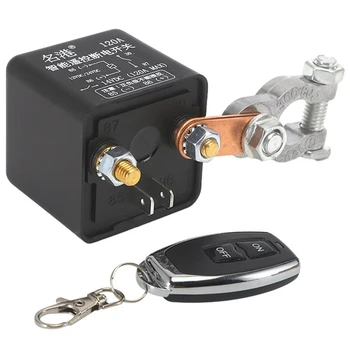 12/24-200A Универсална Батерия Ключ Реле Вградения Безжичен Пулт за Дистанционно Управление на Демонтирането на Отсече Изолатор на Капитана Ключове