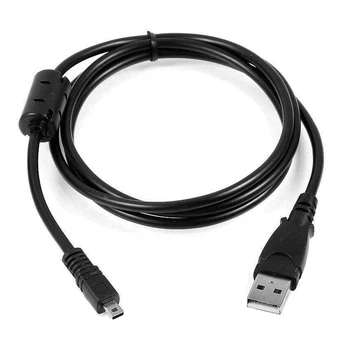 8PIN USB Зарядно Устройство Кабел за Синхронизация на Данни Кабел за фотоапарат Sony Cybershot DSC-W800 W810 W830 W330 W710 s