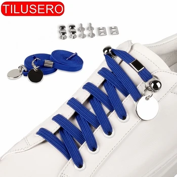 TILUSERO Нови 17 цветове на Обувките Без Вратовръзка, Еластична Обтегач Модерна Система за Бързо Връзване, Връзки За Обувки