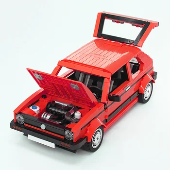 Голф Мини Високотехнологичен Автомобил Суперавтомобил Модел Автомобил Градивни елементи за Сглобяване на Играчката Момче Високоскоростни Състезателни коли Градските Таксита Автомобил Подарък за деца