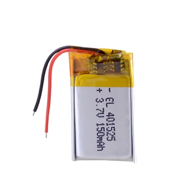 3,7 150 mah Li-Po литиево-йонна Акумулаторна Батерия 401525 Литиево-Полимерни клетки За Mp3 MP4, MP5 GPS Оборудване за PSP мобилен bluetooth