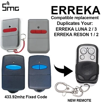 Управление на Гараж за ERREKA LUNA RESON 433,92 Mhz Фиксиран Код за Отваряне на Гаражни врати Команден Предавател Репликатор