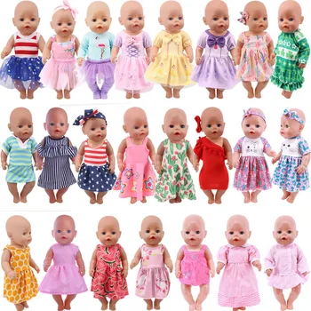 23 Стил Изберете Модерни дрехи За 43 см Дрехи за кукла Baby Born 17 Инча Аксесоари За кукли Реборн, Коледен подарък
