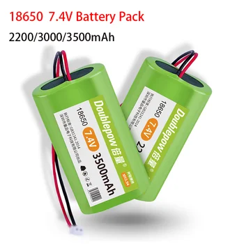 Doublepow 18650 7,4 В литиева батерия 2200 mah/3000 mah/3500 mah акумулаторна батерия мегафон такса защита на динамиката на