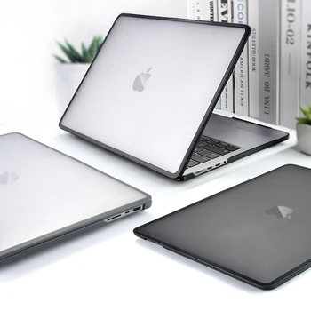 Двуцветен Калъф За преносим компютър Macbook New Air13 Pro13 M1 с чип A2337 A2338 За Macbook 2021 New Pro14 Pro16 A2442 A2485 Калъф