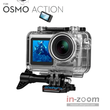 OSMO Екшън Камерата За Вода, Гмуркане 40 М Рамка Калъф За DJI Osmo Екшън Камера на Притежателя Адаптер аксесоари