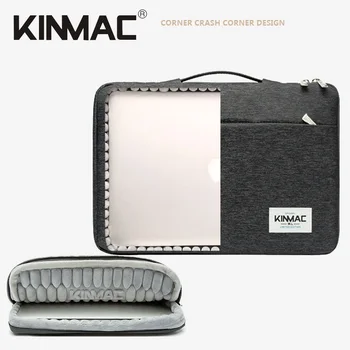 Водоустойчив брандираната чанта Kinmac за лаптоп 12,13,14,15,15,6 инча, устойчив на удари Калъф за преносим компютър MacBook Air Pro M, Директна доставка