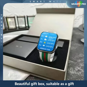 Смарт Часовници Мъжки Дамски NFC Bluetooth Настройка на Времето на Повикване Игри Напомняне за Времето Умен Часовник с Изискан подарък кутия за Подаръци