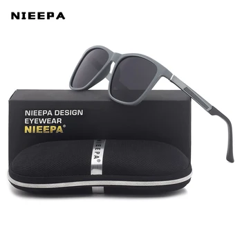 NIEPA 2021 Маркови Мъжки Алуминиеви Слънчеви Очила Polarized UV400 Огледално Мъжки Слънчеви Очила Женски За Мъже Oculos de sol