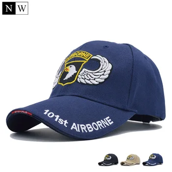 [NORTHWOOD] Висококачествена Бейзболна шапка на 101-ва въздушнодесантна дивизия, Мъжка Шапка от армията на САЩ, Шапка за татко, Спортна Шапка, Тактическа шапка, бейзболна шапка с кости