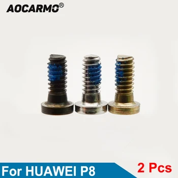 2 бр./лот, 3x1,2 мм, сребристи /златни / черни Долни винтове за докинг станция, Подмяна на винт на Корпуса За Huawei P8 Възкачи P8 Grace GRA-UL10