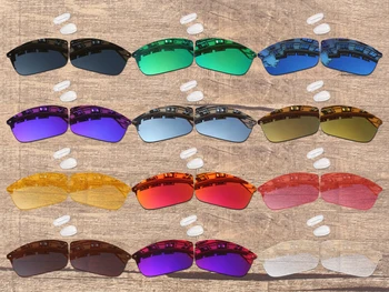 Vonxyz 20+ цветове Сменяеми поляризирани лещи и носа накладки за очила Oakley Carbon Blade OO9174