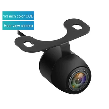 Широка Автомобилна Камера за Обратно виждане HD Нощно Виждане Обратна Парковочная Камера Водоустойчива LED CCD Автоматично Резервен Монитор с кабелна линия