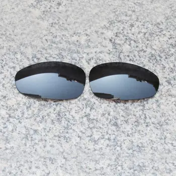 Продажба на едро E. O. S Поляризирани Подобрени Сменяеми Лещи за Слънчеви очила Oakley Juliet - Черно Поляризирана
