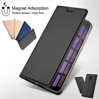 Магнитен Кожен Калъф-книжка с панти капак За телефон Xiaomi Mi 9 A3 A2 Lite A1, Държач за карти, Калъф За Redmi Note 8 7 5 6 Pro 4X46A Plus 8T