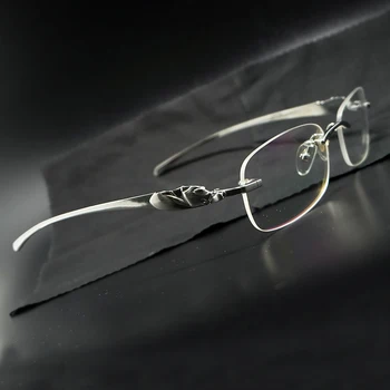 Прозрачни Рамки За Очила Carter Panther Desinger Маркови Очила За Очите Spectales Рамки За Очила По Рецепта на Рамки за Очила за Мъже