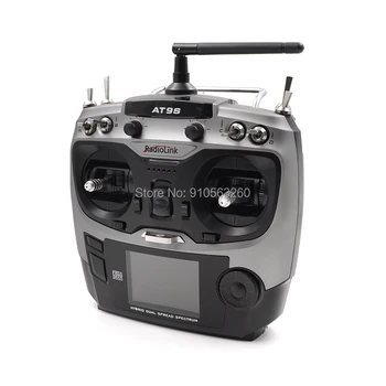 Нов Radiolink AT9S Pro 10CH 2,4 G Радио Дистанционно Управление Предавател и Приемник R9DS за FPV Състезателен Дрона Хеликоптер, Самолет