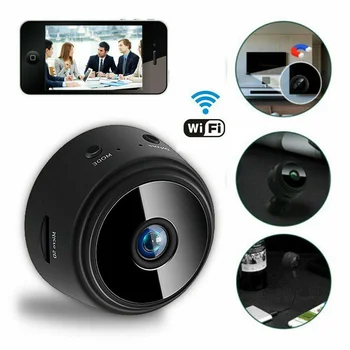 A9 Мини-Камера 1080P ВИДЕОНАБЛЮДЕНИЕ IP Нощно Виждане WiFi Безжичен Мониторинг на Защита на Сигурността на Дистанционно наблюдение Камера за Видеонаблюдение