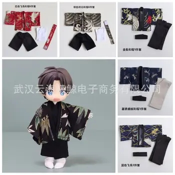Ob11 детски дрехи японското кимоно халат античен GSC обичайната облекло 12 точки BJD облекло ковчег със съкровища Пени P9 my