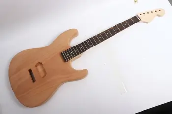 Един комплект електрически китари Комплект Незавършена За подмяна на корпуса на врата електрически китари