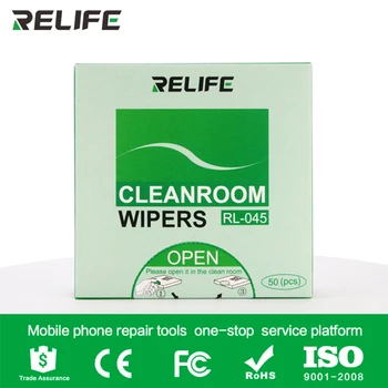 Relife RL-045 Антистатик Непыляемая Кърпа за Избърсване на Дисплея на мобилния телефон Кърпа за Почистване на Чистачките
