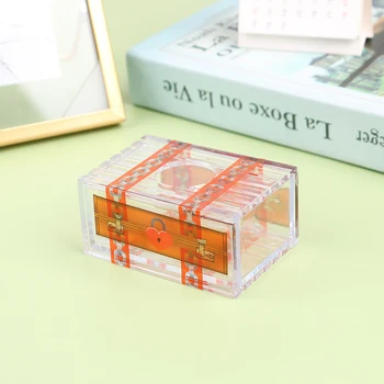 IQ Box Други не могат да се отворят в прозрачна кутия с Магически Трик тайно чекмедже Забавни Играчки