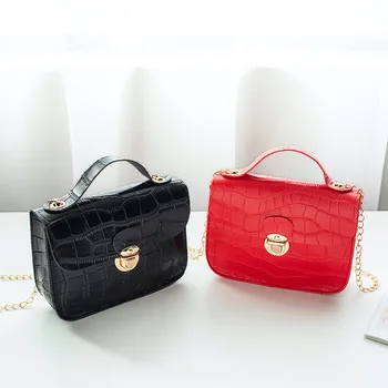 Луксозни Чанти, Дамски Малки Квадратни Чанти, 2022, Новата Мини Чанта през Рамо от Изкуствена Кожа за Момичета, Обикновен ден за ден в Чантата си за Телефон