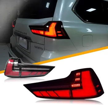 Led Задни Светлини В Събирането За 2016-2021 Lexus LX570 DRL С Анимация Стартиране Задна Светлина Сериен мигач