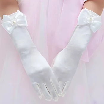 Широки ръкавици Новия за жени, Митоны от Rectazos De Encaje с цветен модел без пръсти, Блестящи симулационни диаманти, Lazo, Големи