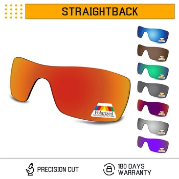 Сменяеми поляризирани лещи Bwake за слънчеви очила Oakley Straightback OO9411 в рамките на Няколко опции