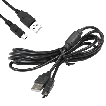 За PS3 USB Кабел за зареждане на Sony Playstation PS3 дръжка Безжичен контролер с Магнитен пръстен Черен 1,8 м Кабел Геймпада