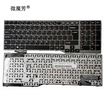 Us Клавиатура за лаптоп Fujitsu Lifebook E753 E754 E756 клавиатура на лаптоп замяна на клавиатурата на лаптоп